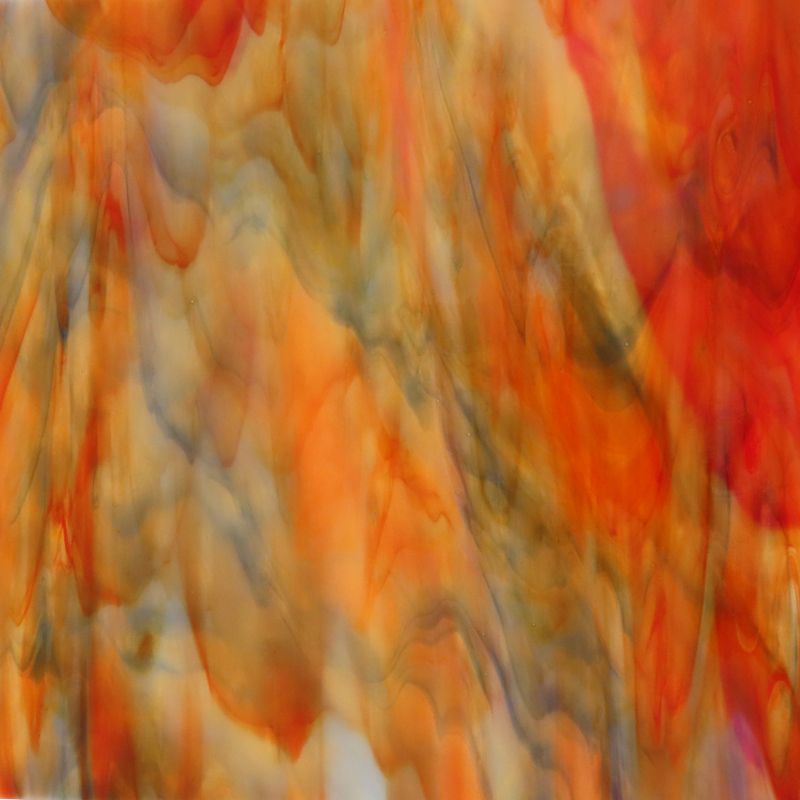 Glasplatte Herbstnebel