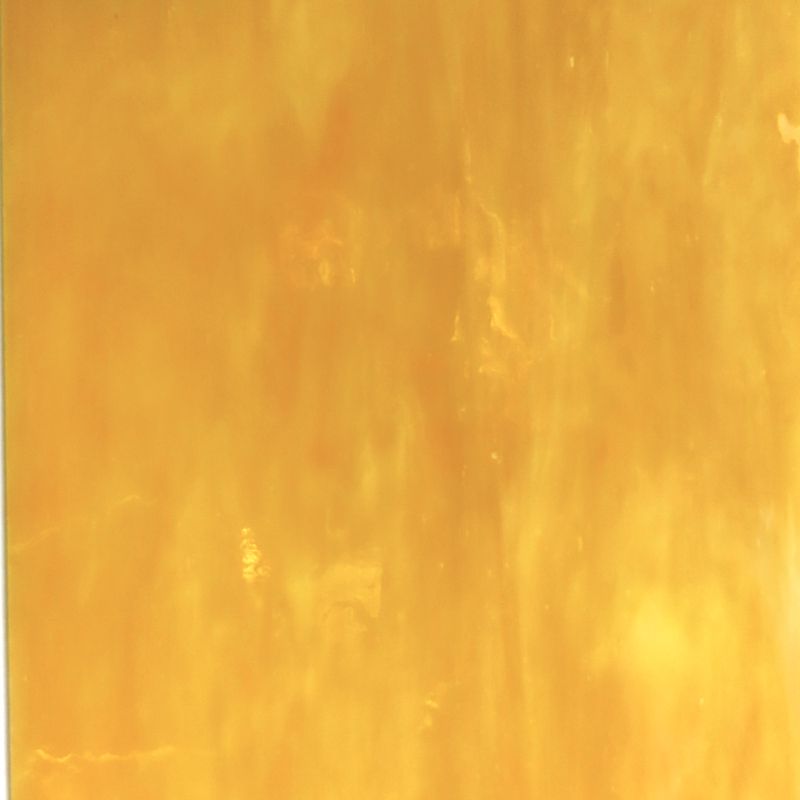 Plaque de Verre Courge Jaune