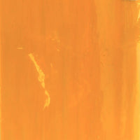 Glass Plate Golden Yellow Misty