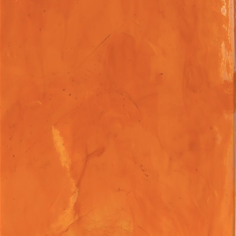 Glasplatte Hellorange