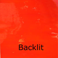 Glasplatte Brillant Orange