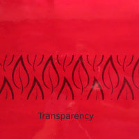 Glasplatte Helles Karmesinrot