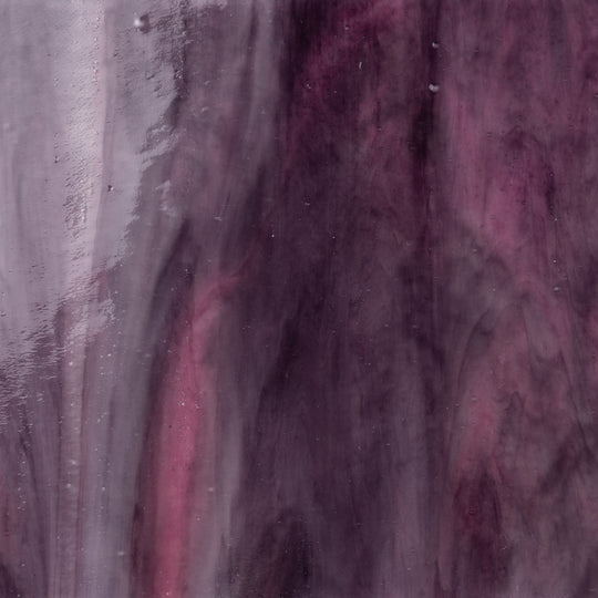 Glass Plate Violet Magenta Wispy