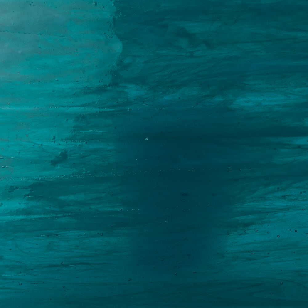 Glasplade Mørk Cyan Sløret