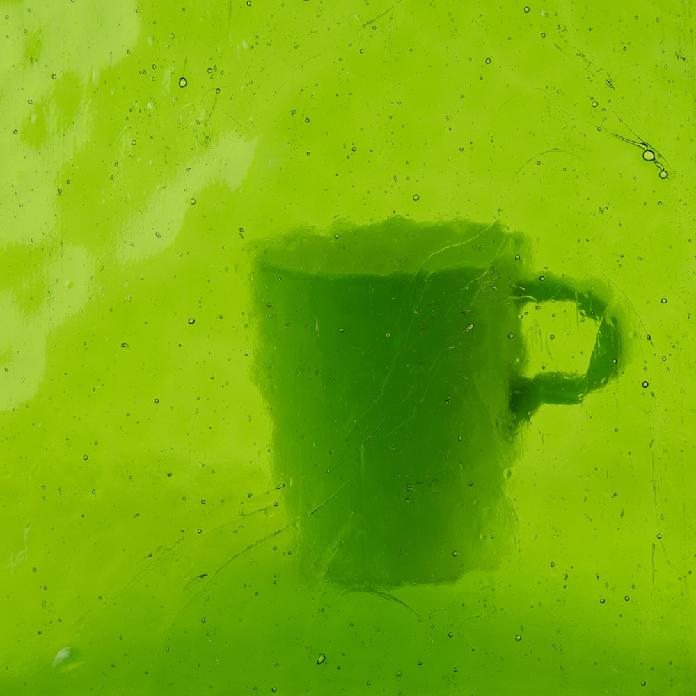 Packshot Glass Plate– green – 15cmX19cm