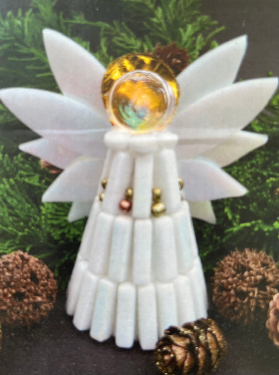 Weihnachtsengel Weiß (3 Stück)