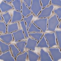 Keramik Mosaik Puzzle  Weiß