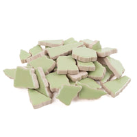 Keramik Mosaik Puzzle  Weiß