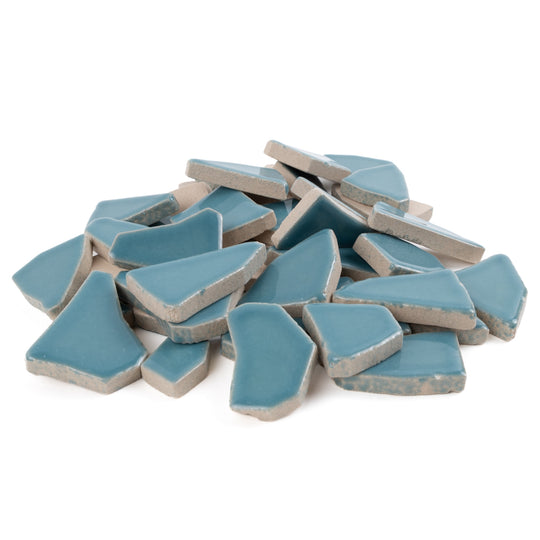 Keramik Mosaik Puzzle  Weiß