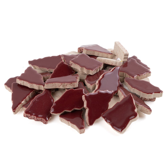 Keramik Mosaik Puzzle  Weiß