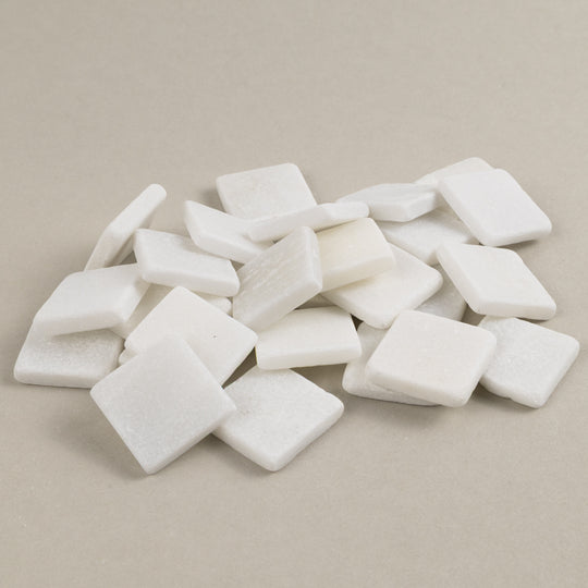 Marble 20x20mm Alabaster