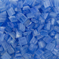 Glasmosaik Gold 10mm Juwelenblau