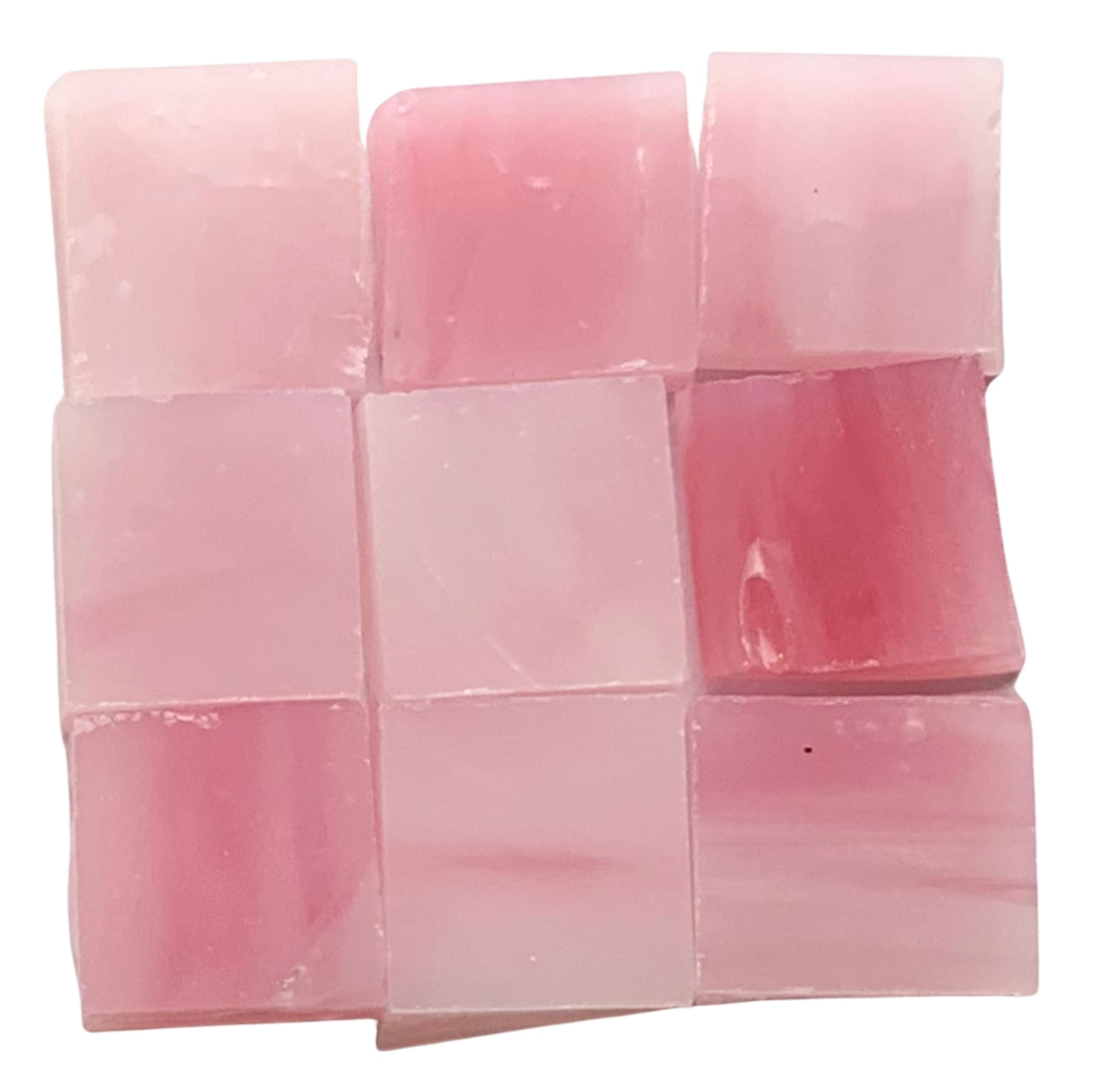 Glacier Tiffany Glass Mosaic 10mm Rose