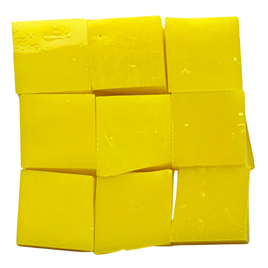 Glacier Tiffany Glass Mosaic 10mm Sunny Yellow