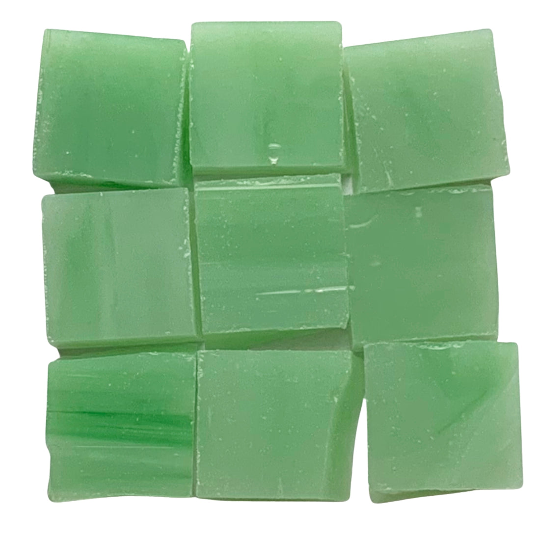 Glacier Tiffany Glass Mosaic 10mm Melon