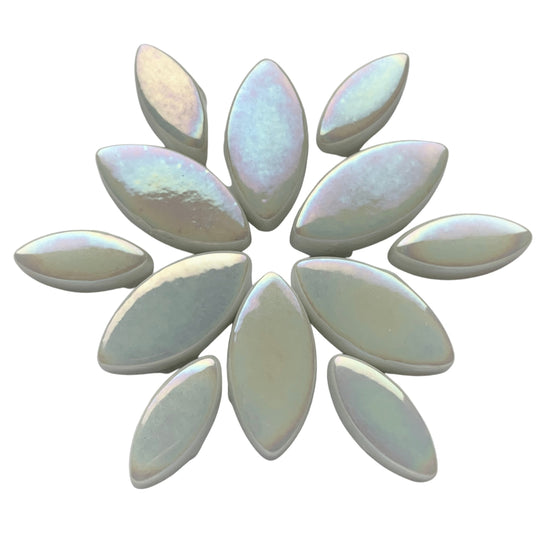 Petals Iridised White