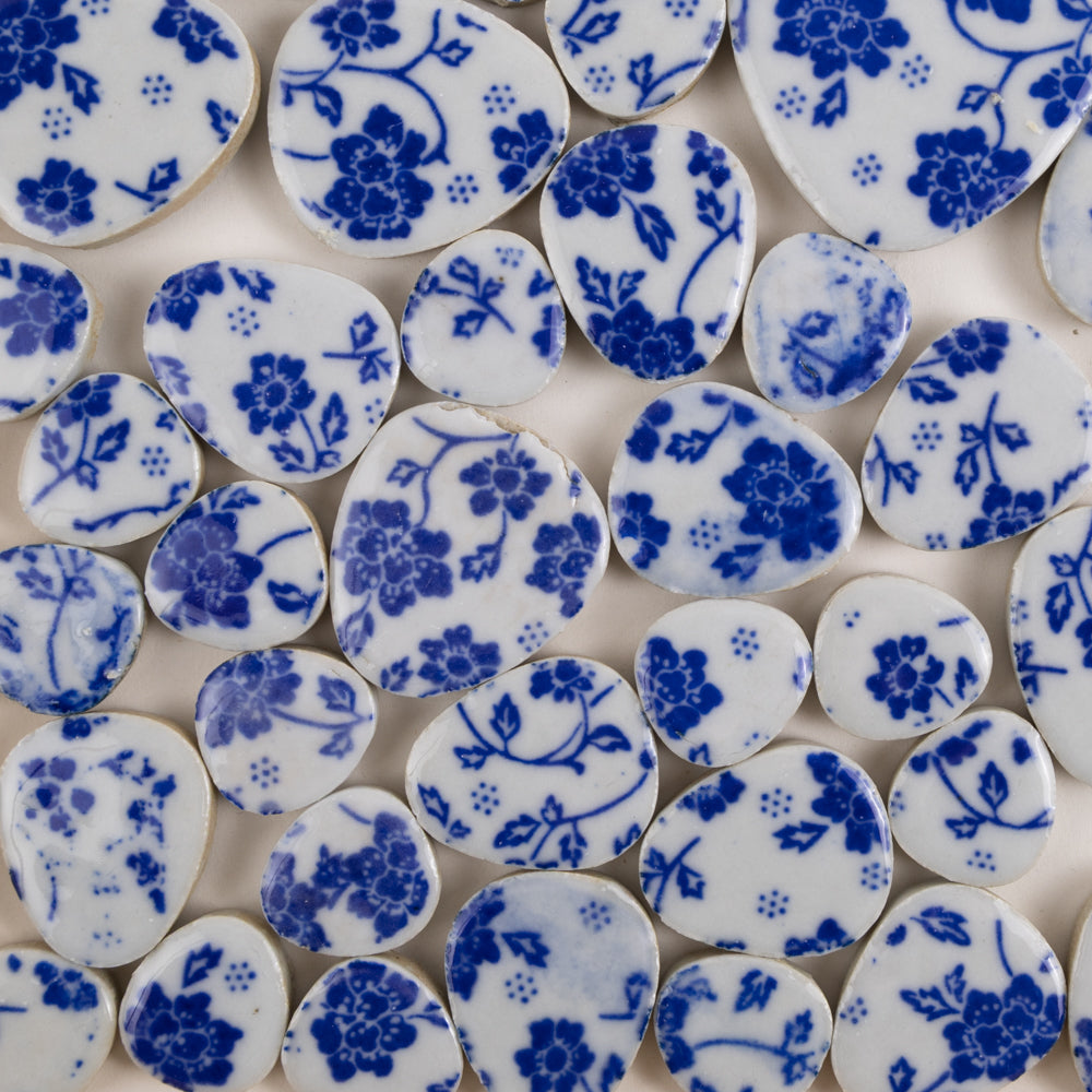 Galets Japonais couronne de marguerites (en vrac)