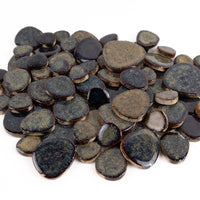 Packshot Pebbles – black - +/-12x15mm