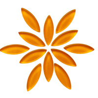 Kleine Blütenblätter Mandarine