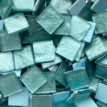 Crystal Fusion Wavy 20mm Aqua