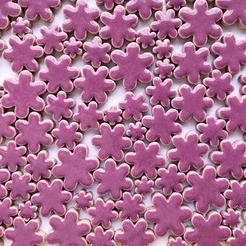 Charms Blumen Violett