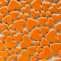 Charms Hearts Orange