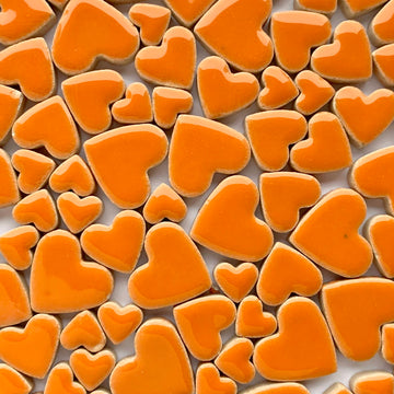 Charms Herzen Orange