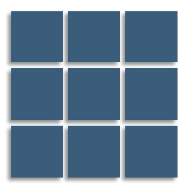 Cinca Mosaicos Porcelanicos 347 Blå Vik