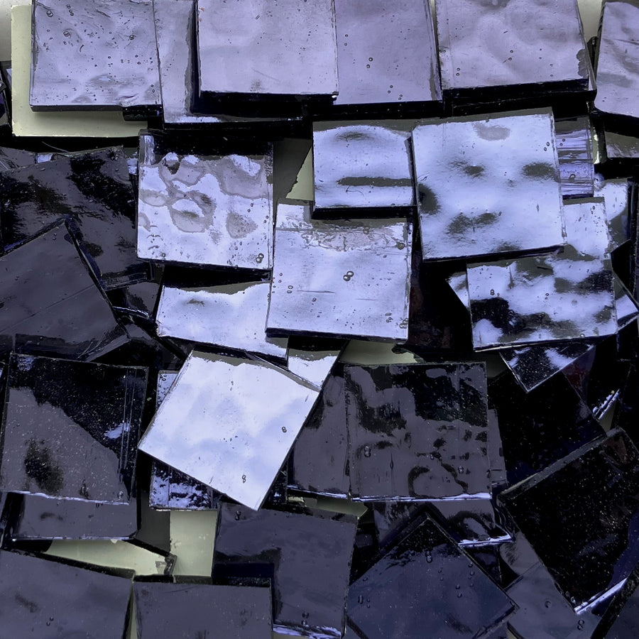 Spiegel 20mm  Lila Gewellt