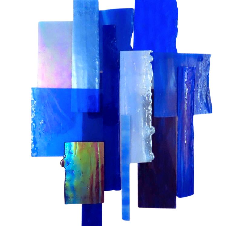 Crazy Paving XL Sky Blue Mix