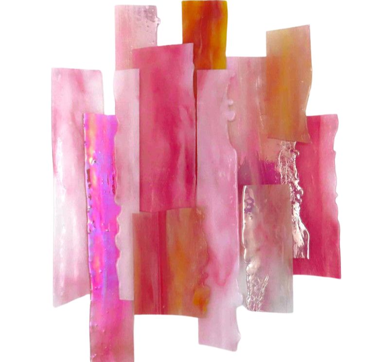 Crazy Paving XL Pink Mix