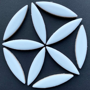 Ceramic Ellipse  White