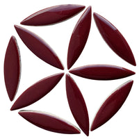 Ceramic Ellipse  Merlot