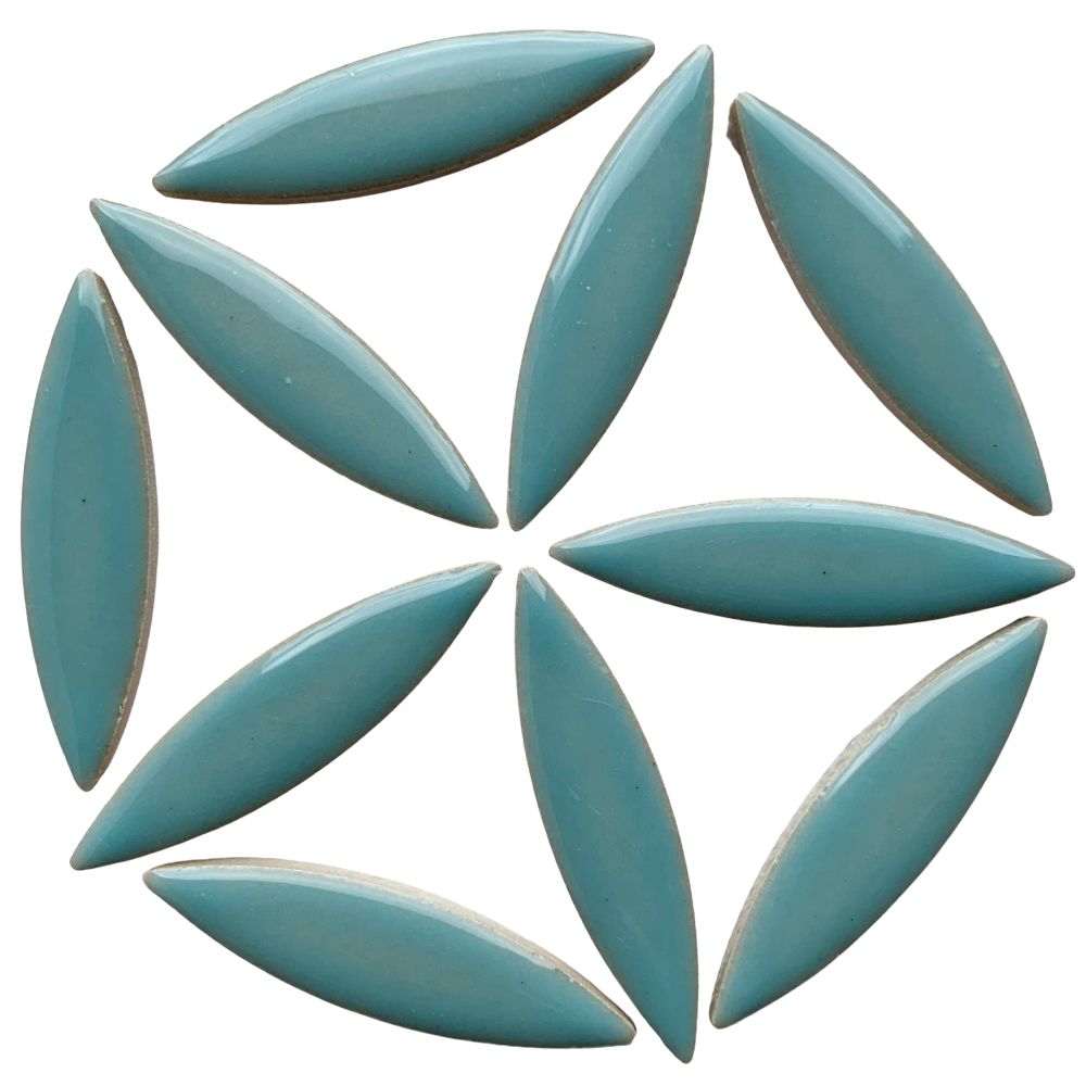 Ceramic Ellipse  Azure