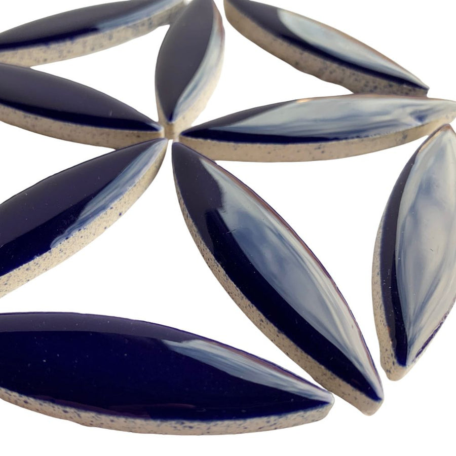 Ceramic Ellipse  Indigo
