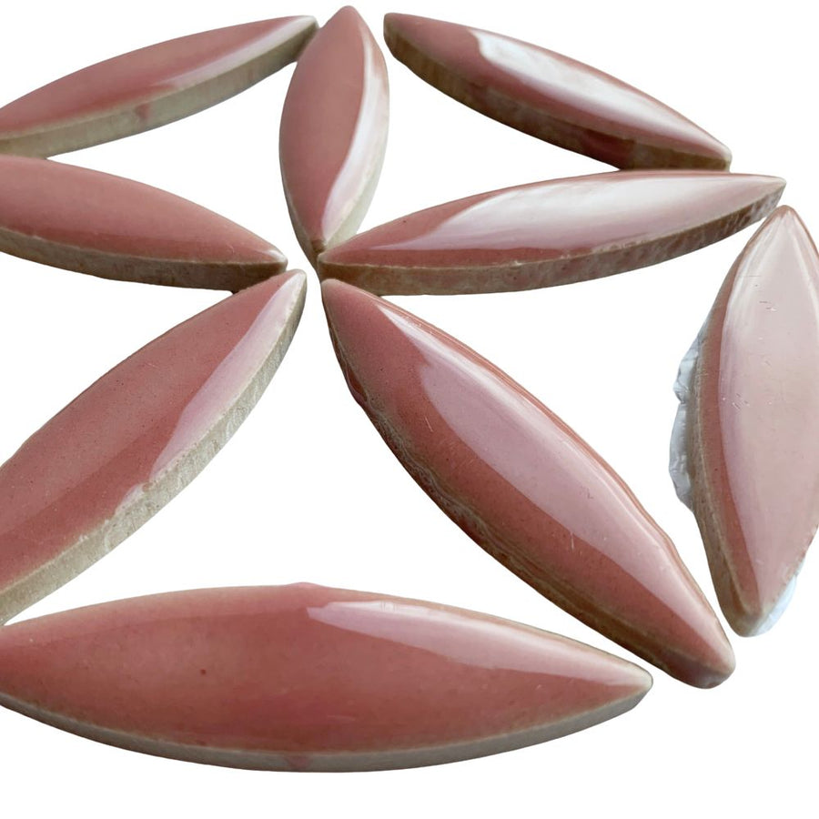 Ceramic Ellipse  Dusty Rose