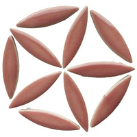 Ceramic Ellipse  Dusty Rose