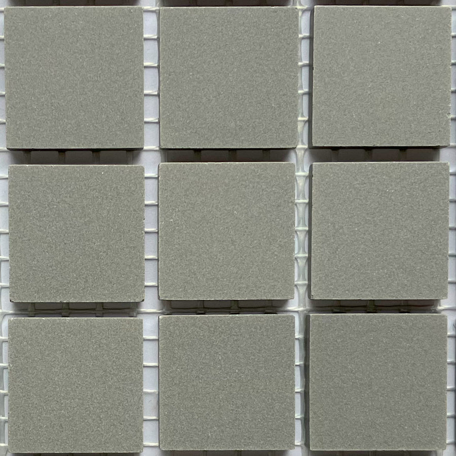 Winckelmans Ardoise – matta mosaikplattor, 20x20 mm på nät