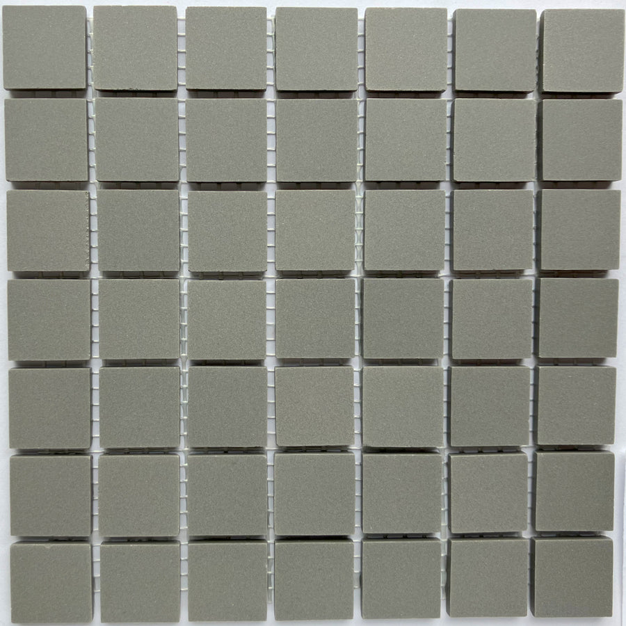 Winckelmans Ardoise – matta mosaikplattor, 20x20 mm på nät