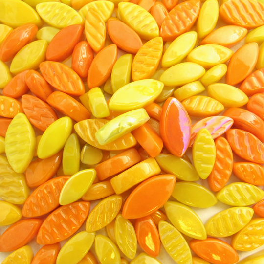 Pétales Ottoman Jaune Mélange