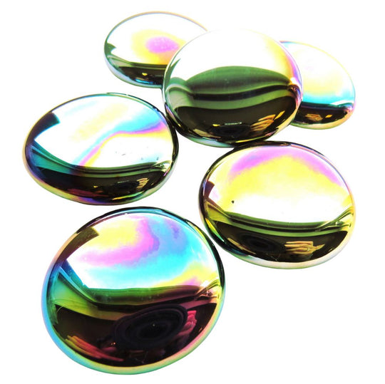 Glass Nuggets XL 30-36mm Opal Black