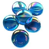 Glasnuggets XL 30-36mm Diamant Türkis