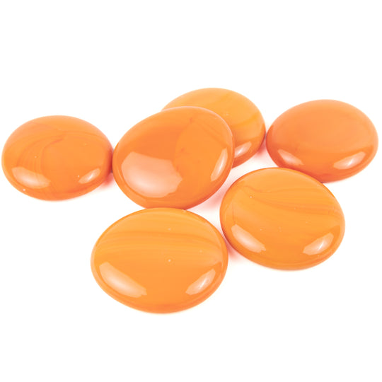 Billes de Verre XL 30-36mm  Orange