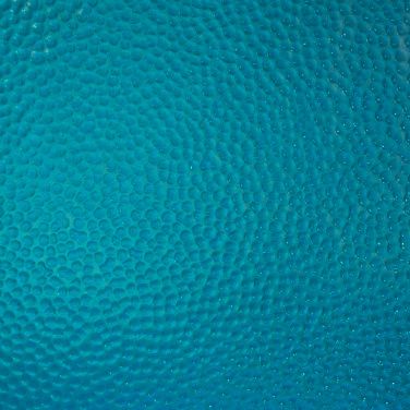 Glasplatte Dunkeltürkis Gehämmert