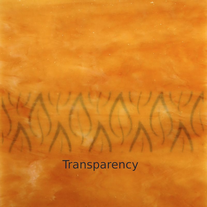 Glasplatte Pekannuss