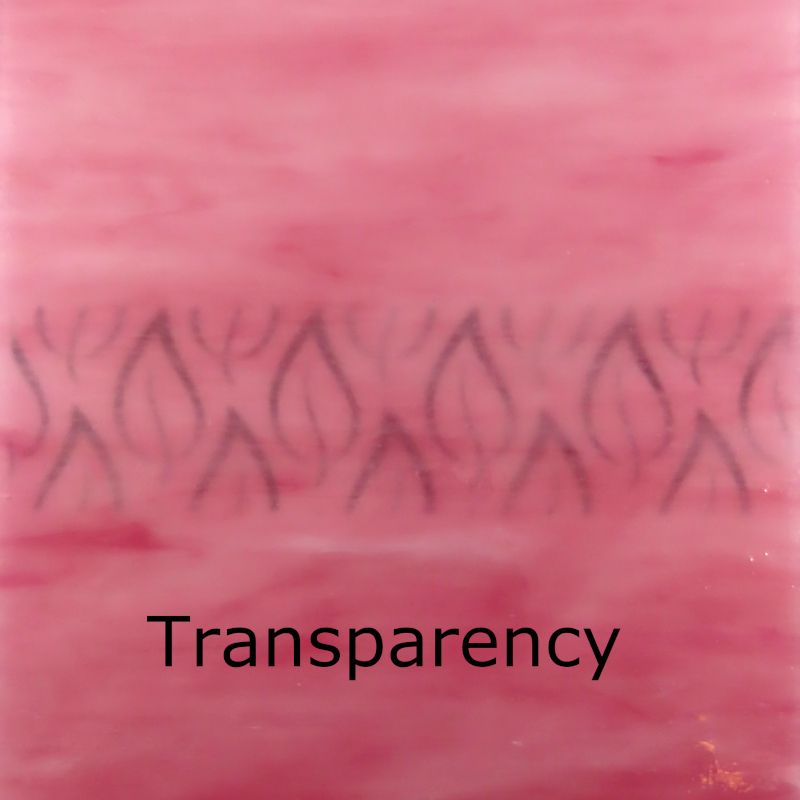 Glasplatte Rosenquarz