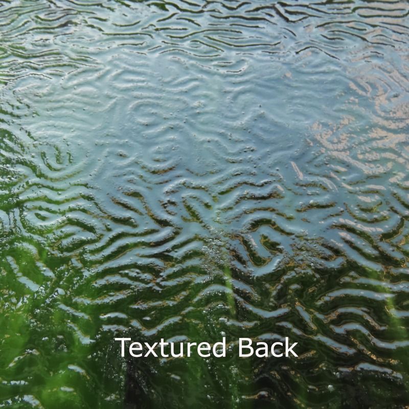 Glasplatte Waldgrüne Textur