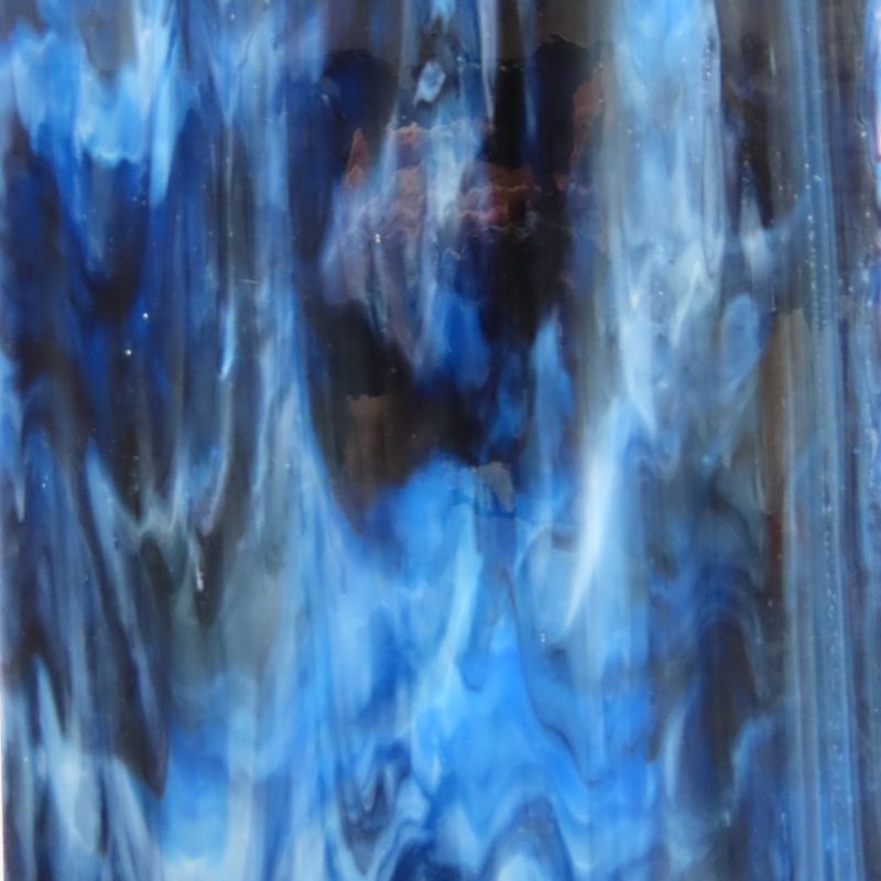 Plaque de Verre Indigo Charbon