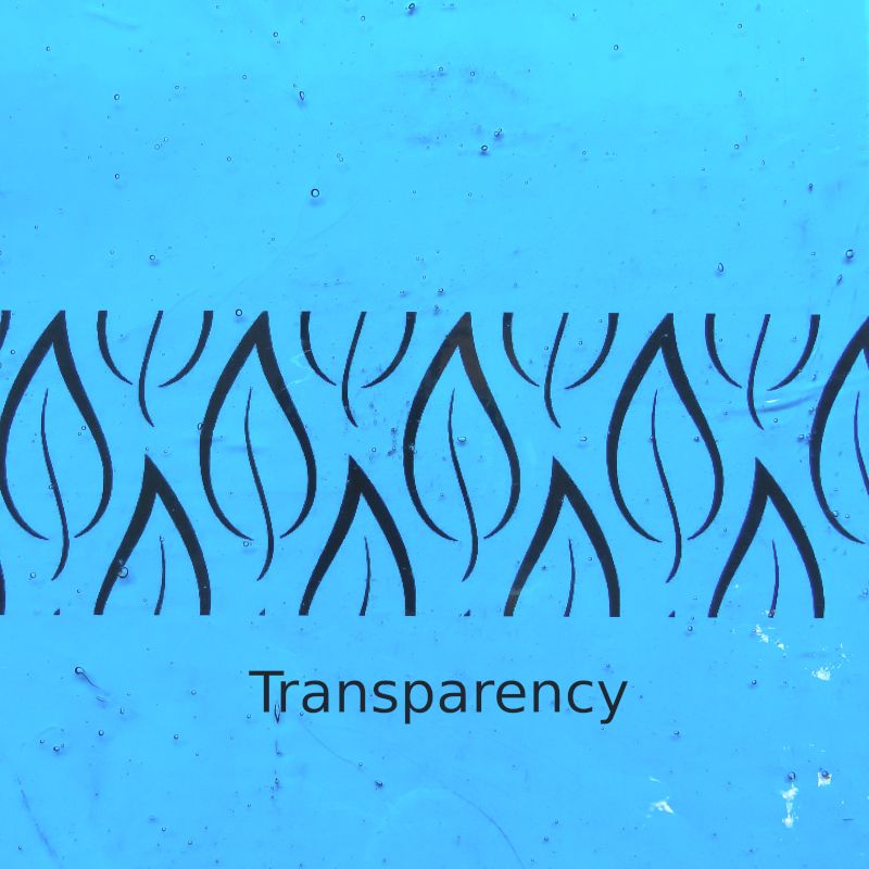 Glass Plate Clear Water