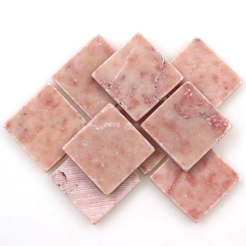 Marble 20x20mm  Pink